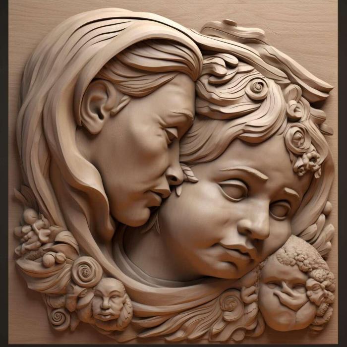 نموذج ثلاثي الأبعاد لآلة CNC 3D Art 